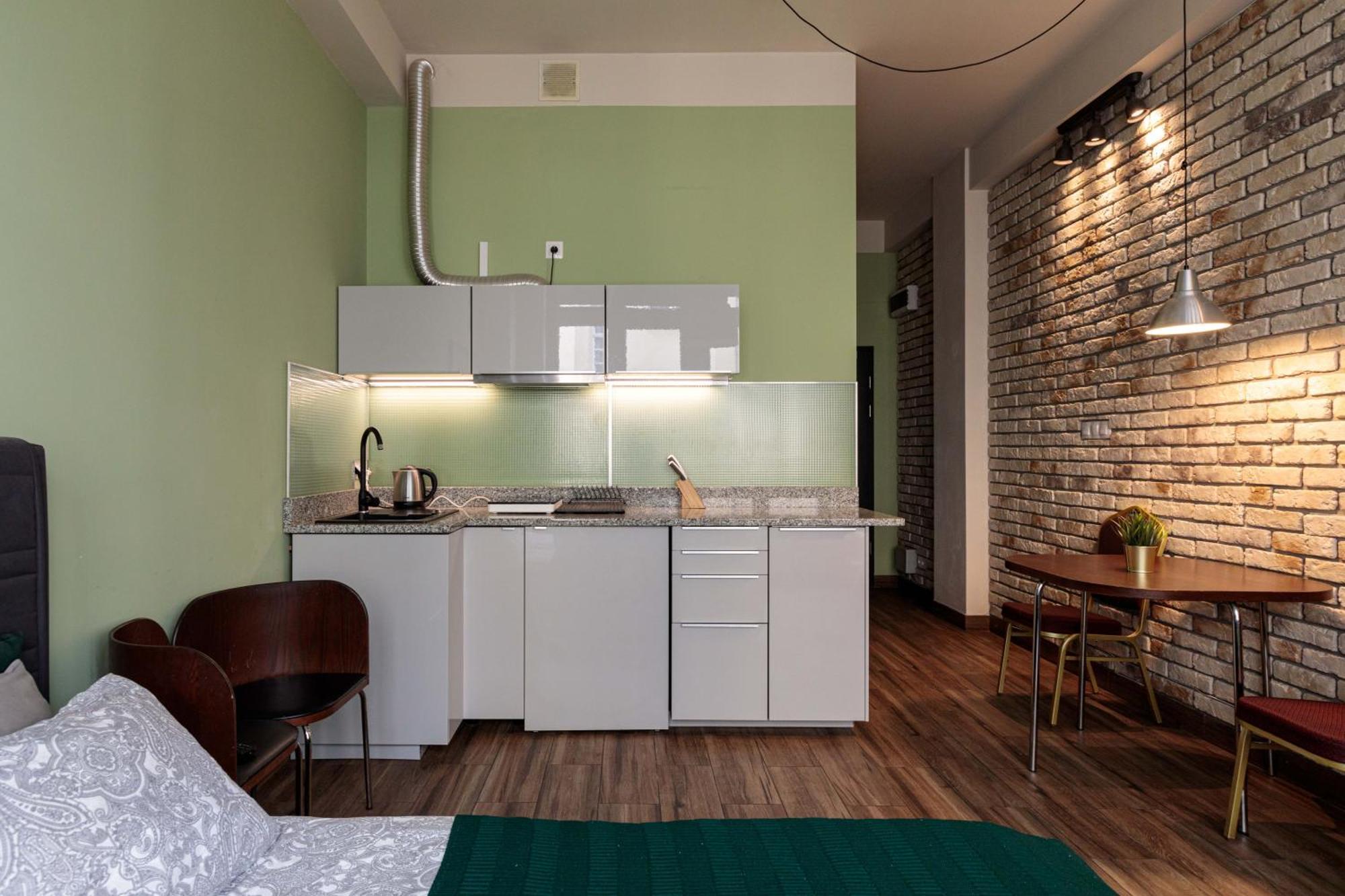 Golden Apartments Wroclaw - Cozy Studio - Main Rail Station&K24 Luaran gambar